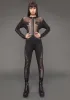 Rude Temptations Mesh Jumpsuit sold by Dolls Kill