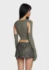 Jaida Cut Out Top sold by Dolls Kill