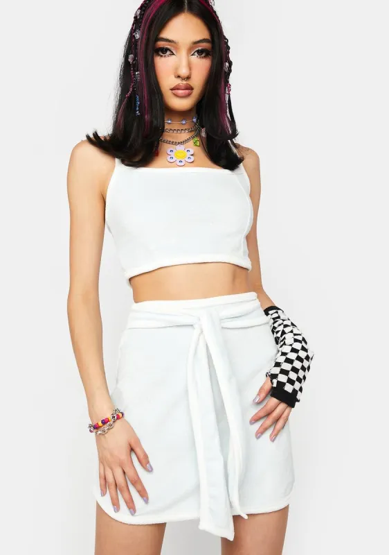 Tag Me Now Skirt Set sold by Dolls Kill