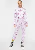 Tie Dye Crop Hoodie sold by Dolls Kill
