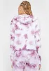 Tie Dye Crop Hoodie sold by Dolls Kill