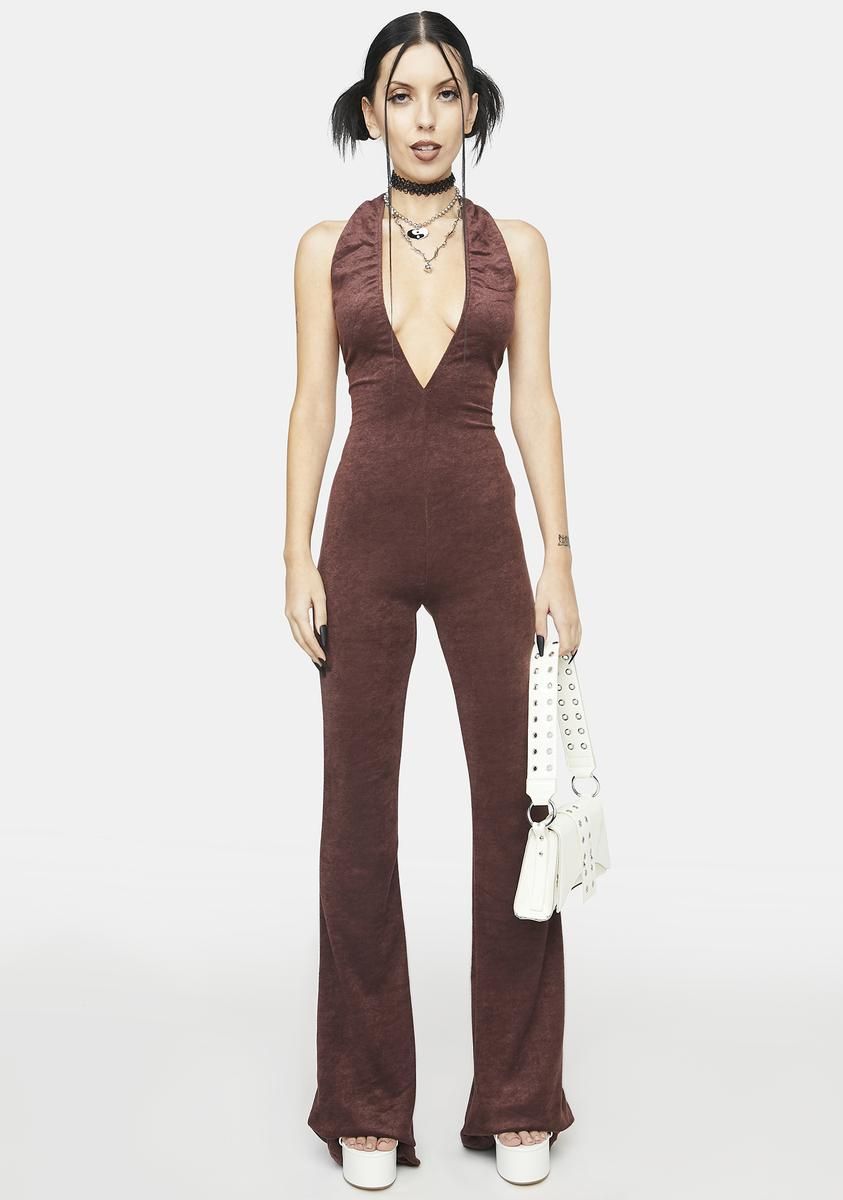 Terri Open Back Jumpsuit sold by Dolls Kill product image thumbnail 3