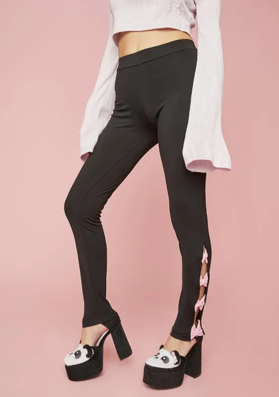 Consequences Of Cuteness Leggings sold by Dolls Kill