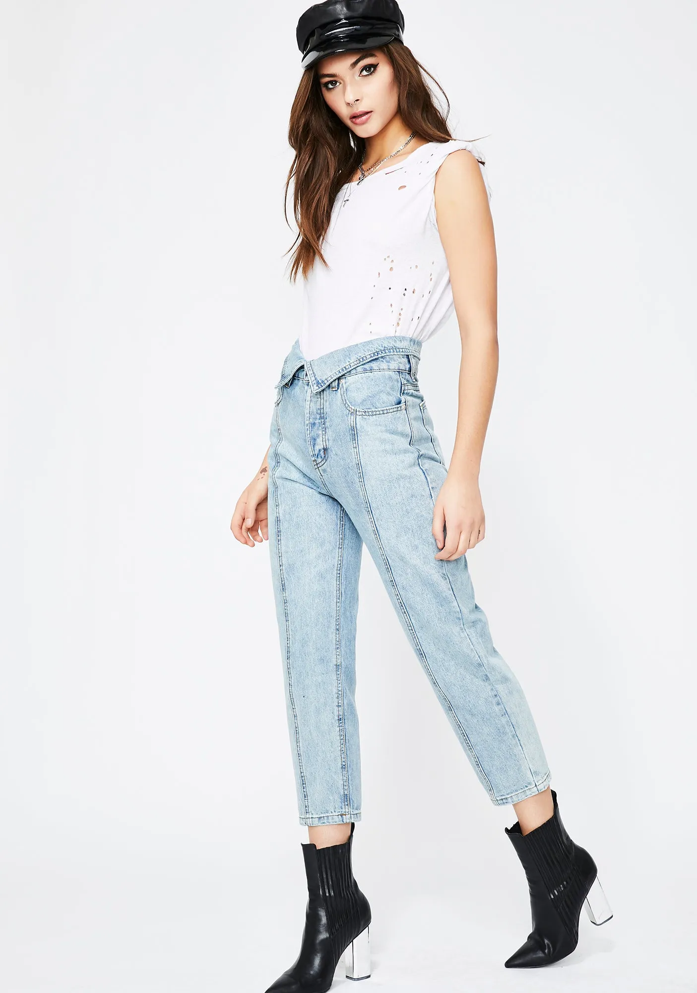 Number One Requester Mom Jeans sold by Dolls Kill product image thumbnail 3