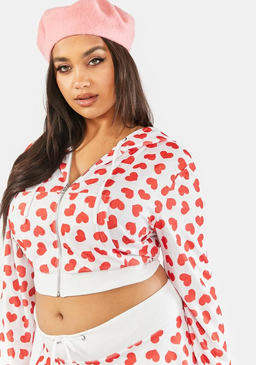 Plus Pure Loyal Maneater Velour Track Jacket sold by Dolls Kill product image thumbnail 2