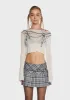 Alex Sheer Knit Top sold by Dolls Kill