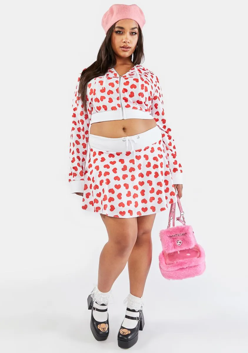 Plus Pure Loyal Maneater Velour Track Jacket sold by Dolls Kill product image thumbnail 3