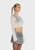 Alex Sheer Knit Top sold by Dolls Kill