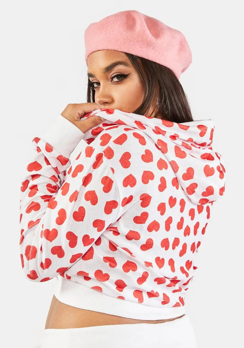 Plus Pure Loyal Maneater Velour Track Jacket sold by Dolls Kill product image thumbnail 4