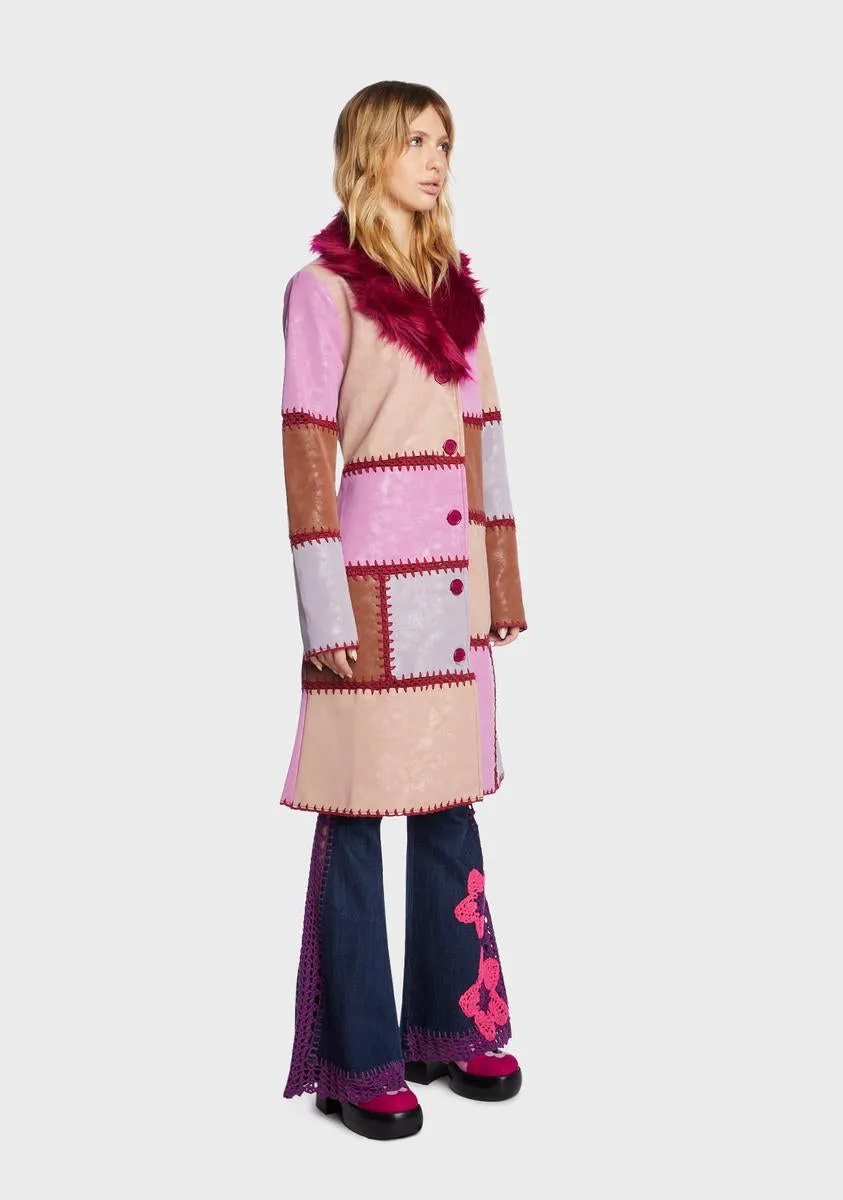 The Peace Within Patchwork Coat sold by Dolls Kill product image thumbnail 2