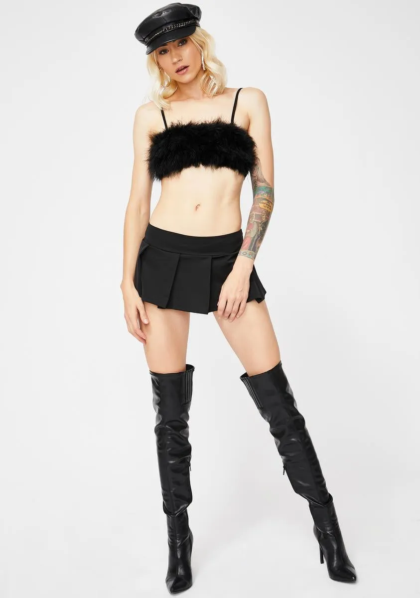 Lala La Fleur Boob Tube- Black sold by Dolls Kill product image thumbnail 3