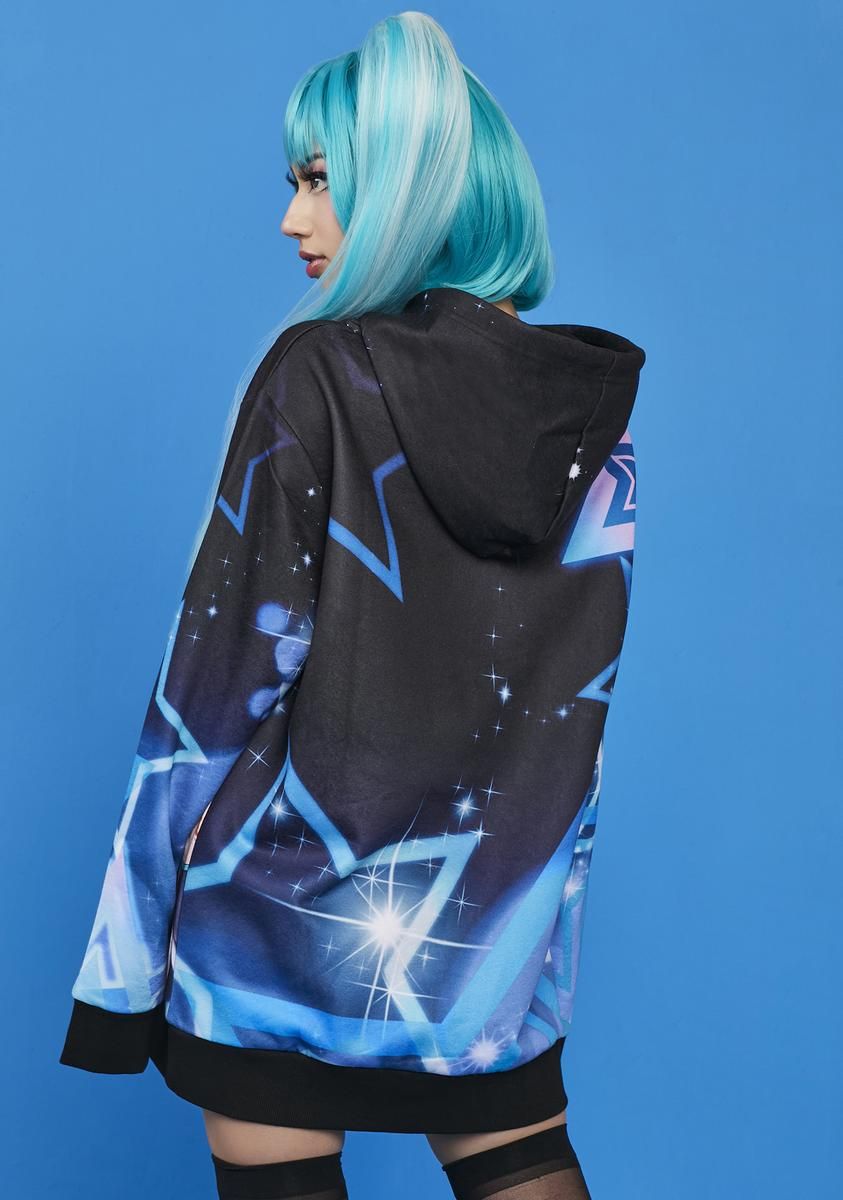 Digital Icon Oversized Hoodie sold by Dolls Kill product image thumbnail 4