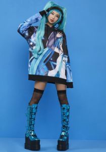 Digital Icon Oversized Hoodie sold by Dolls Kill