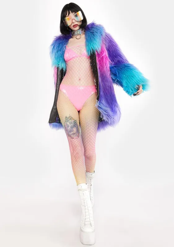 Ride The Rainbow Bodystocking sold by Dolls Kill