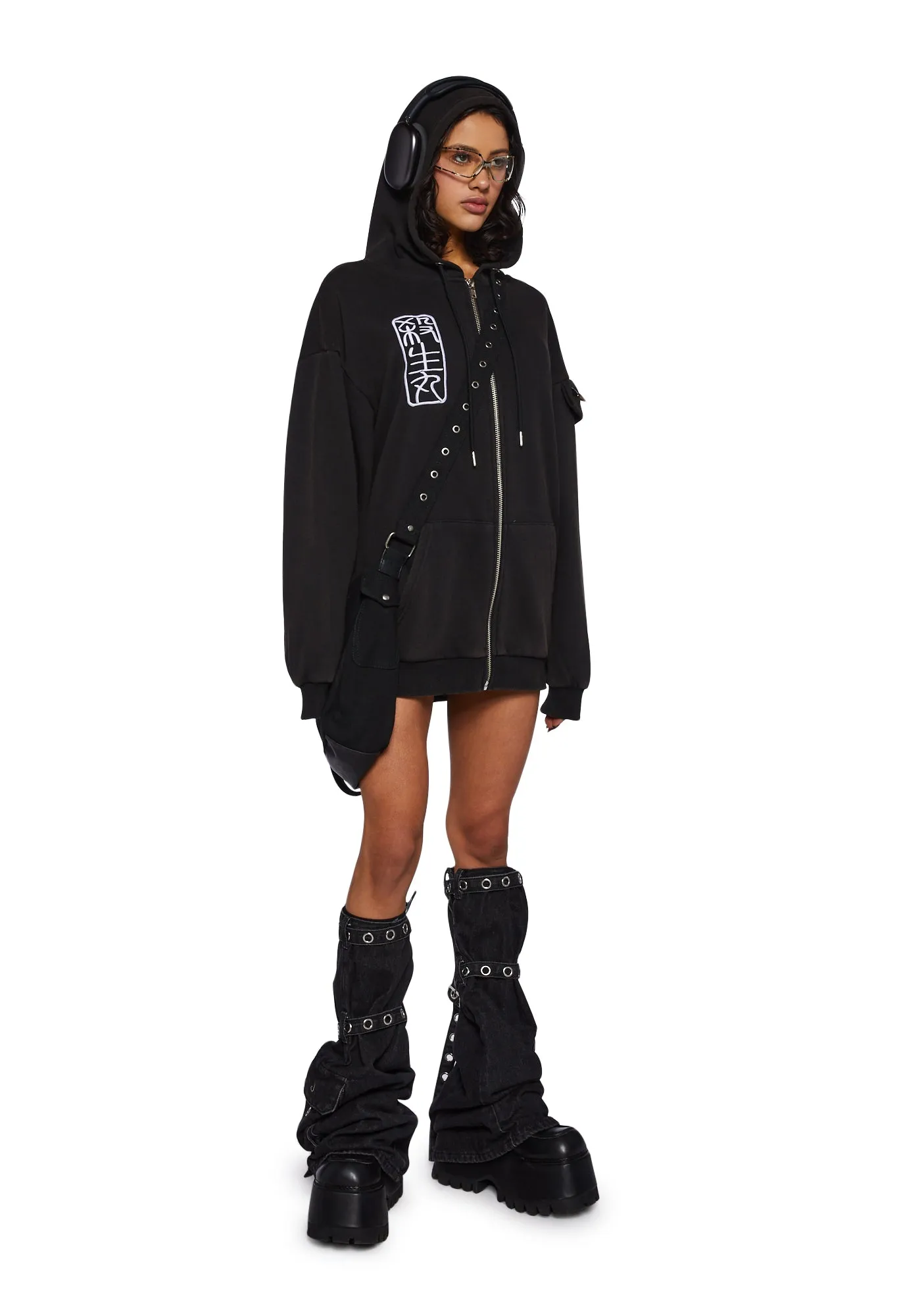 Bond Oath Oversized Sweatshirt sold by Dolls Kill product image thumbnail 5