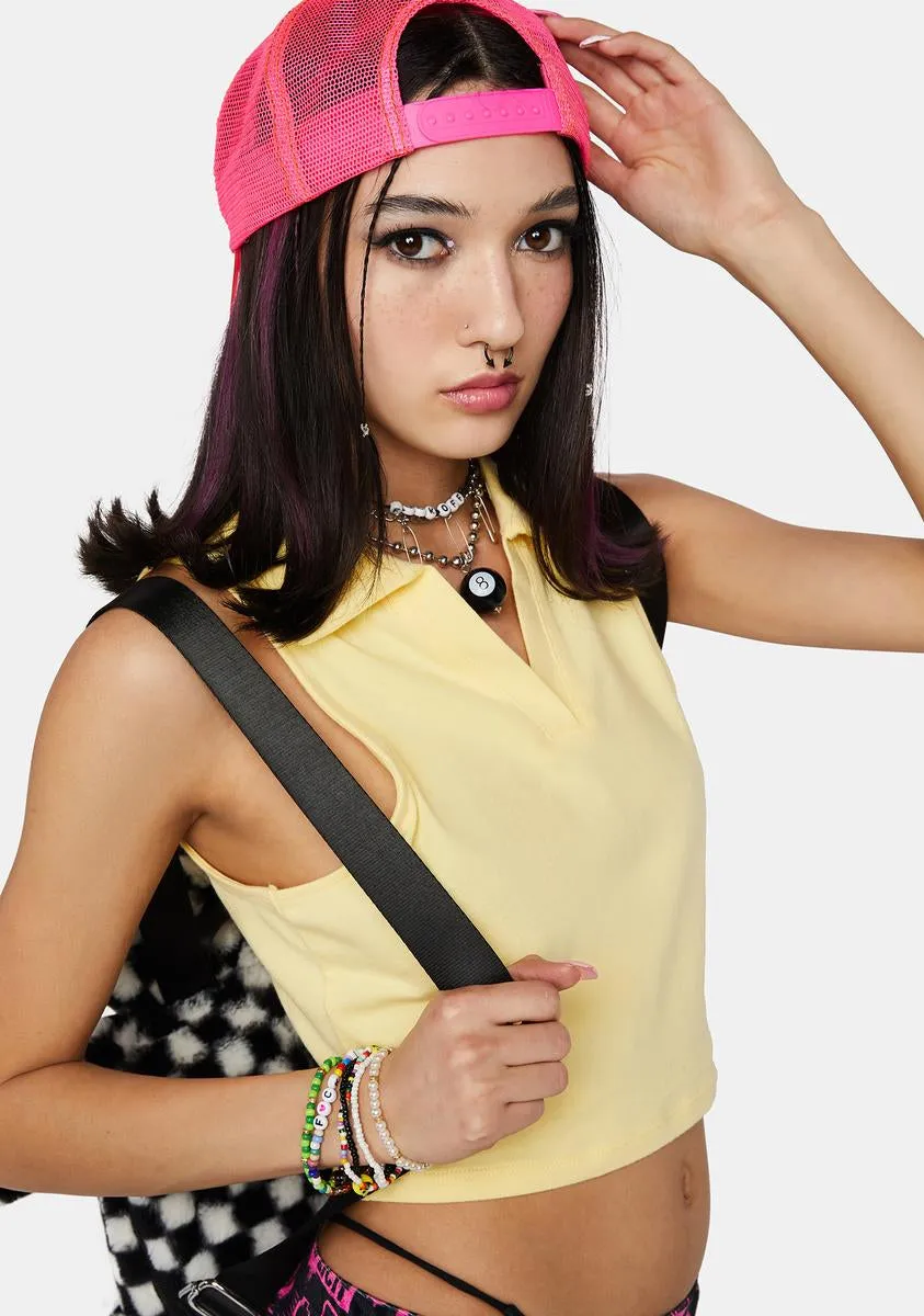 Butter Stay The Same Crop Tank sold by Dolls Kill product image thumbnail 2