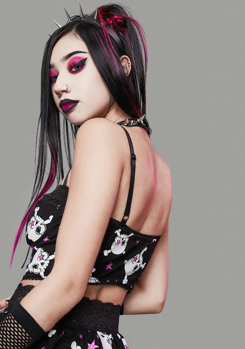 Start A Riot Lace-Up Tank sold by Dolls Kill product image thumbnail 4