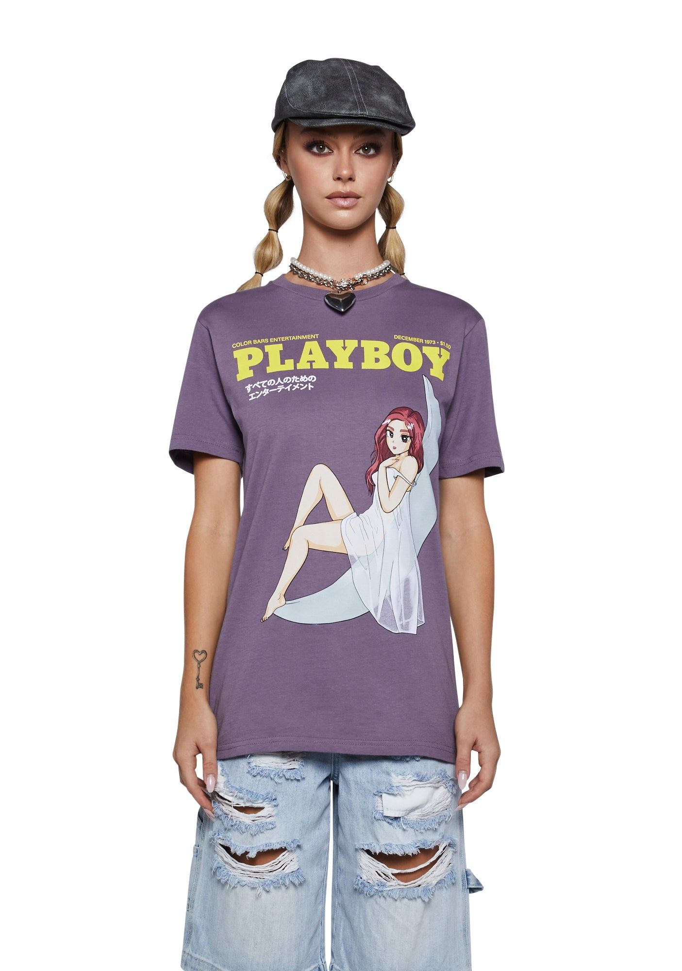 x Playboy Moonlit Tee sold by Dolls Kill