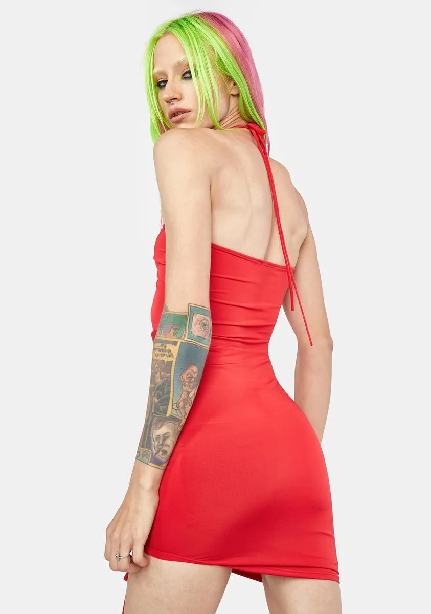 Fire Mean No Harm Mini Dress sold by Dolls Kill product image thumbnail 4