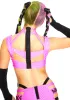 Candy Rude Awakening Harness Bra Top sold by Dolls Kill