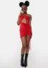 Fire Mean No Harm Mini Dress sold by Dolls Kill