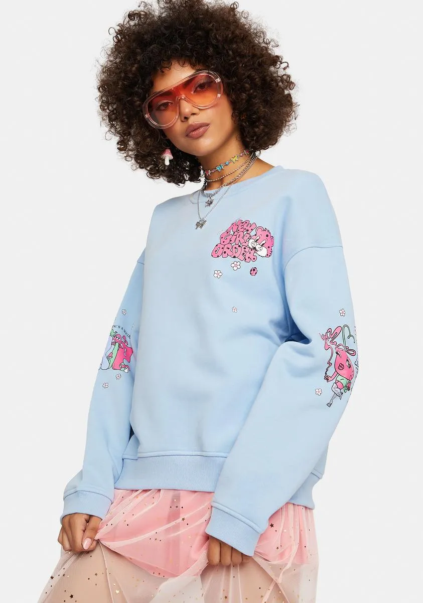 Cherry Trip Crewneck Sweatshirt sold by Dolls Kill product image thumbnail 2