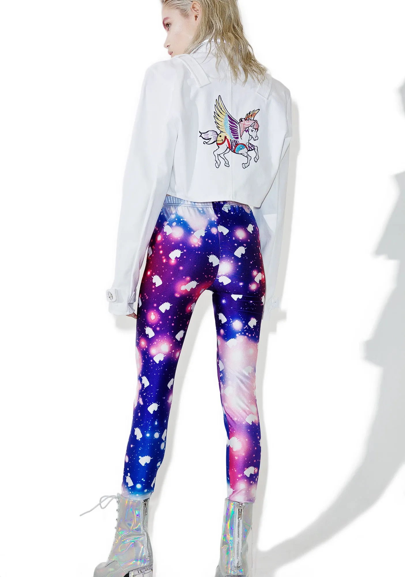 Uni Galaxy Leggings sold by Dolls Kill