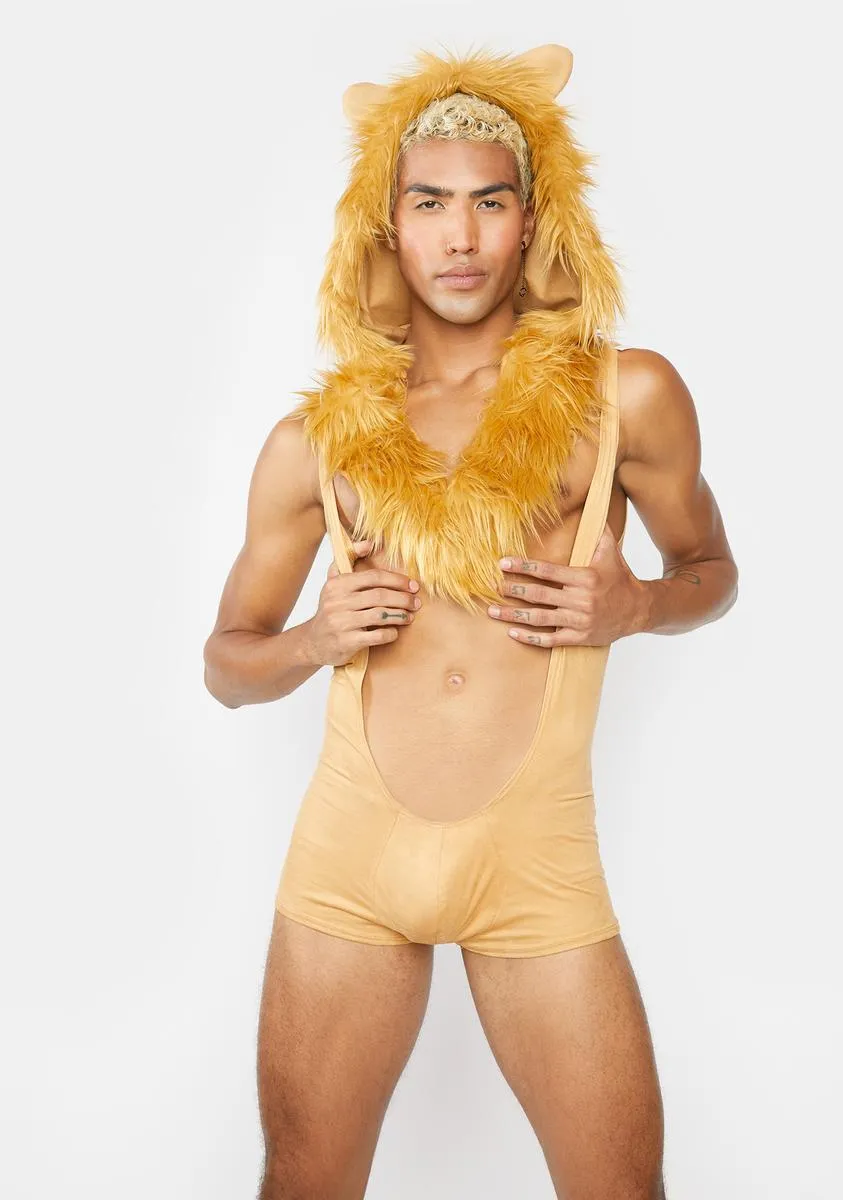 King Of The Jungle Costume Set sold by Dolls Kill