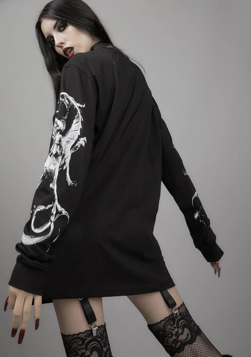 Unhuman Nature Long Sleeve Tee sold by Dolls Kill product image thumbnail 4
