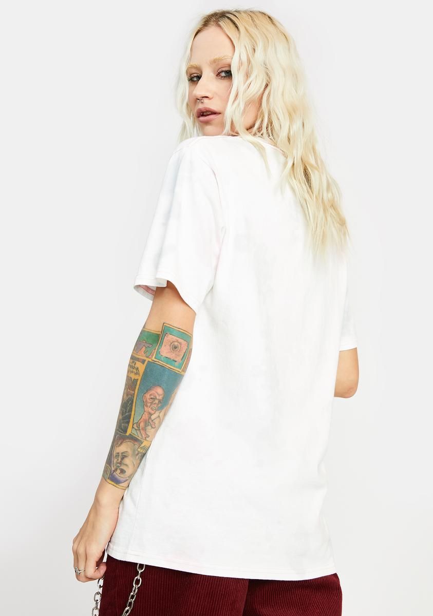 Outerbody Tie Dye Graphic Tee sold by Dolls Kill product image thumbnail 4