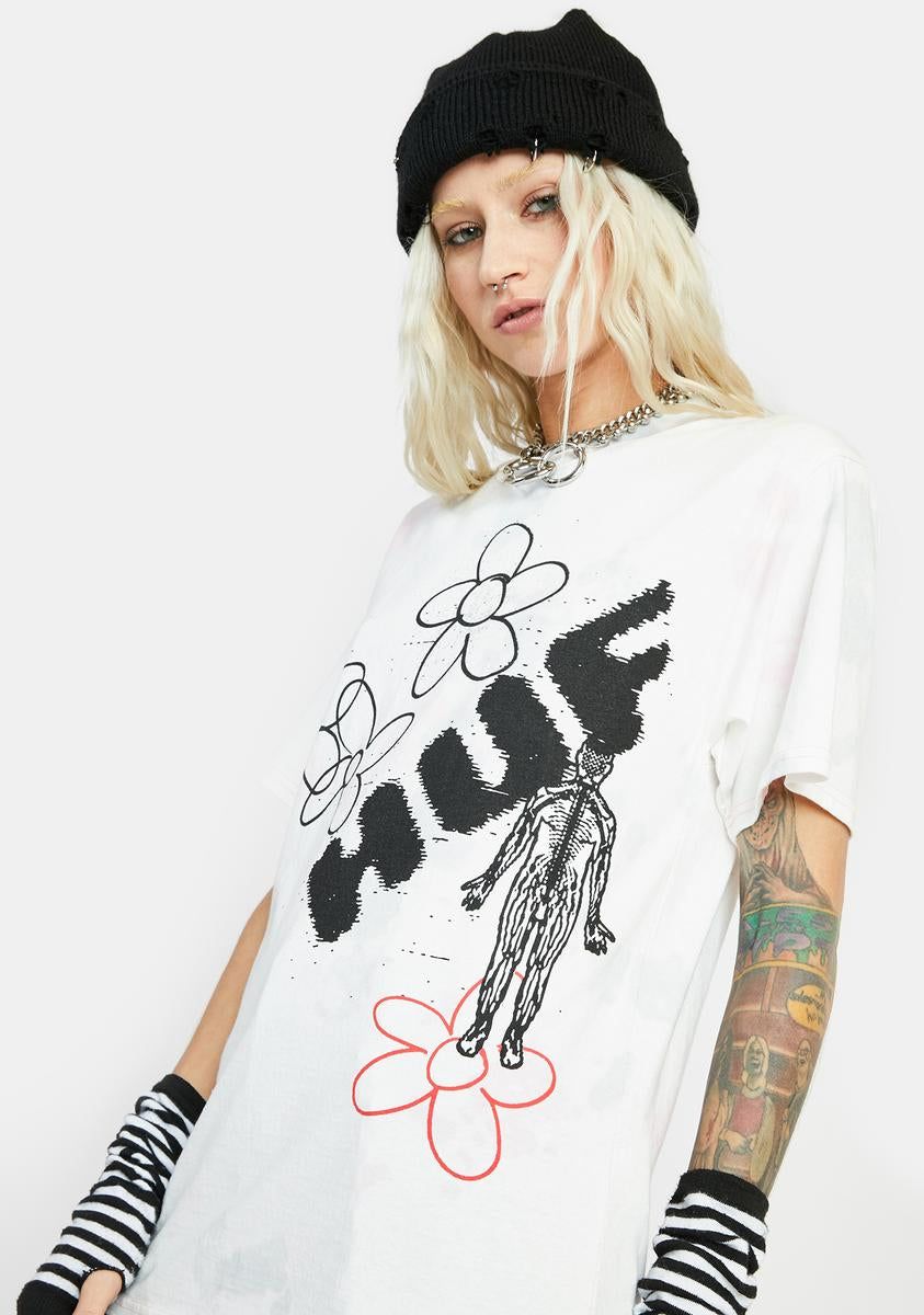 Outerbody Tie Dye Graphic Tee sold by Dolls Kill product image thumbnail 2