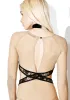 Classically Trained Cutout Bodysuit sold by Dolls Kill