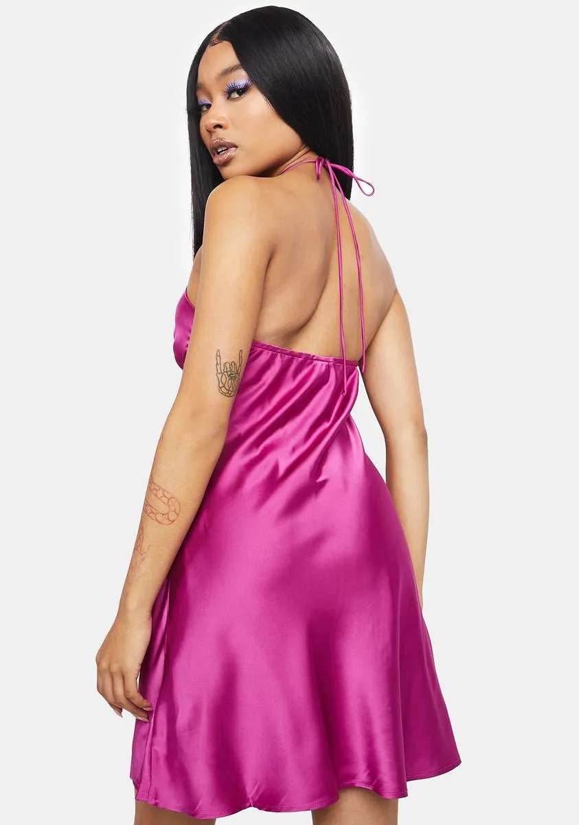 No Such Thing Satin Mini Dress sold by Dolls Kill product image thumbnail 4