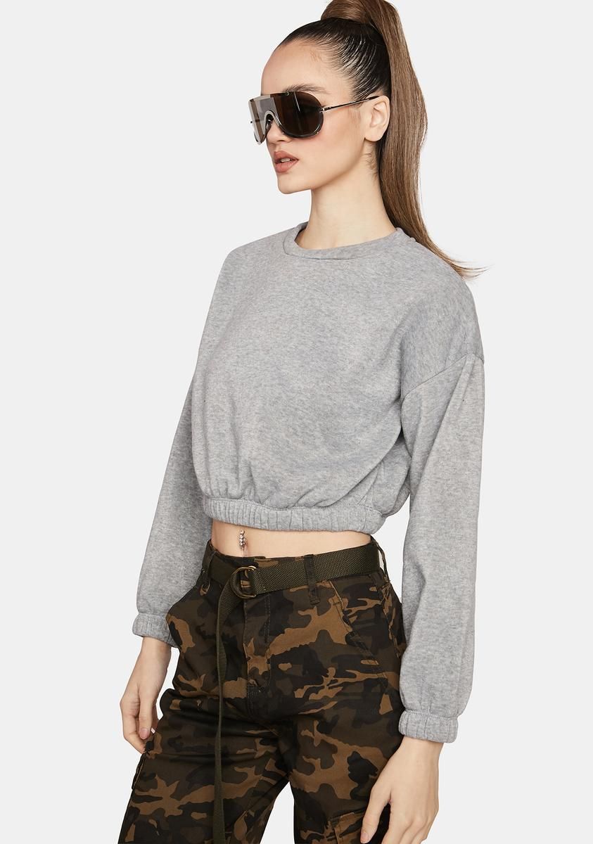 Misty Nice To Me Cropped Sweater sold by Dolls Kill product image thumbnail 2