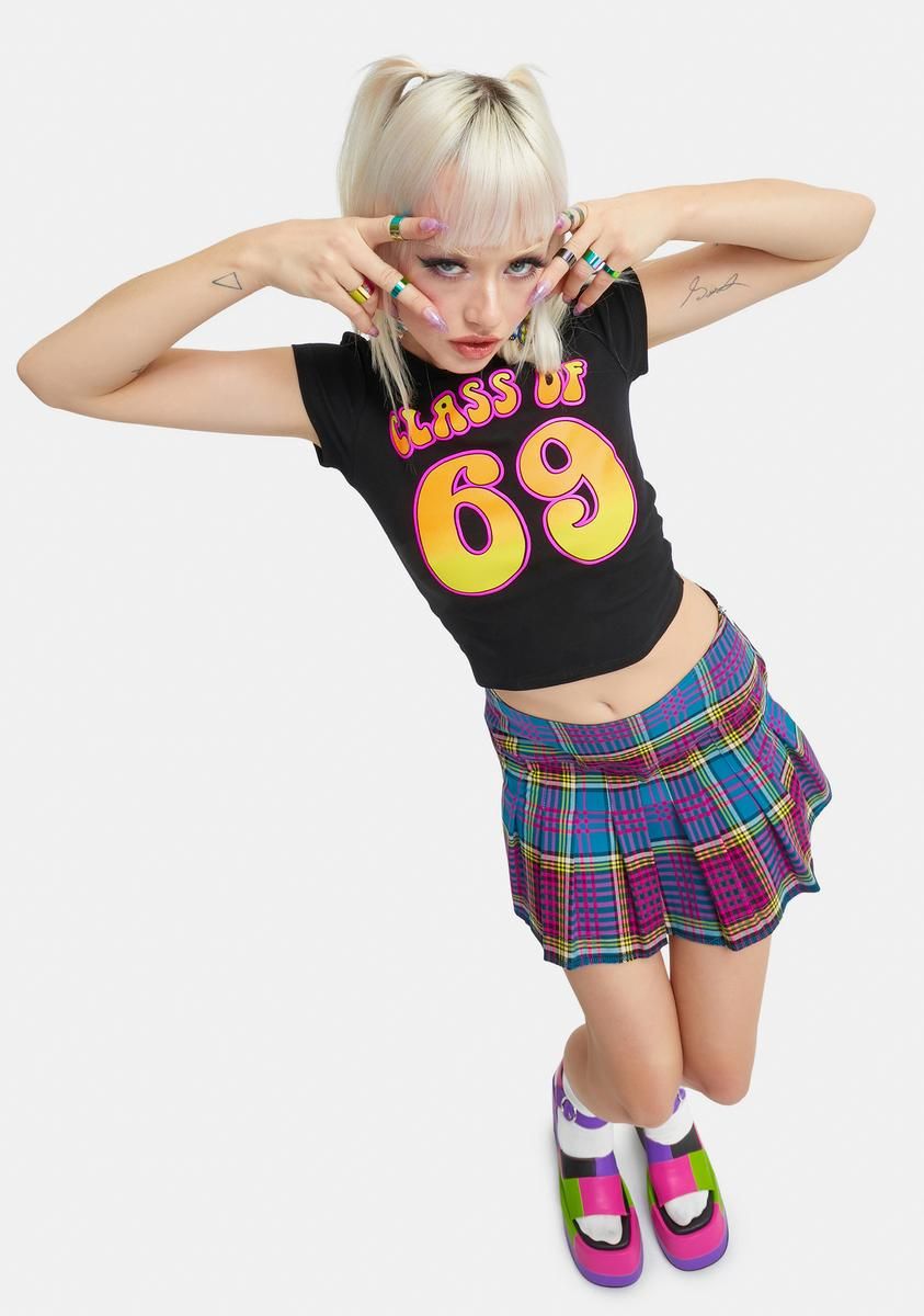 Old School Cool Baby Tee sold by Dolls Kill product image thumbnail 2