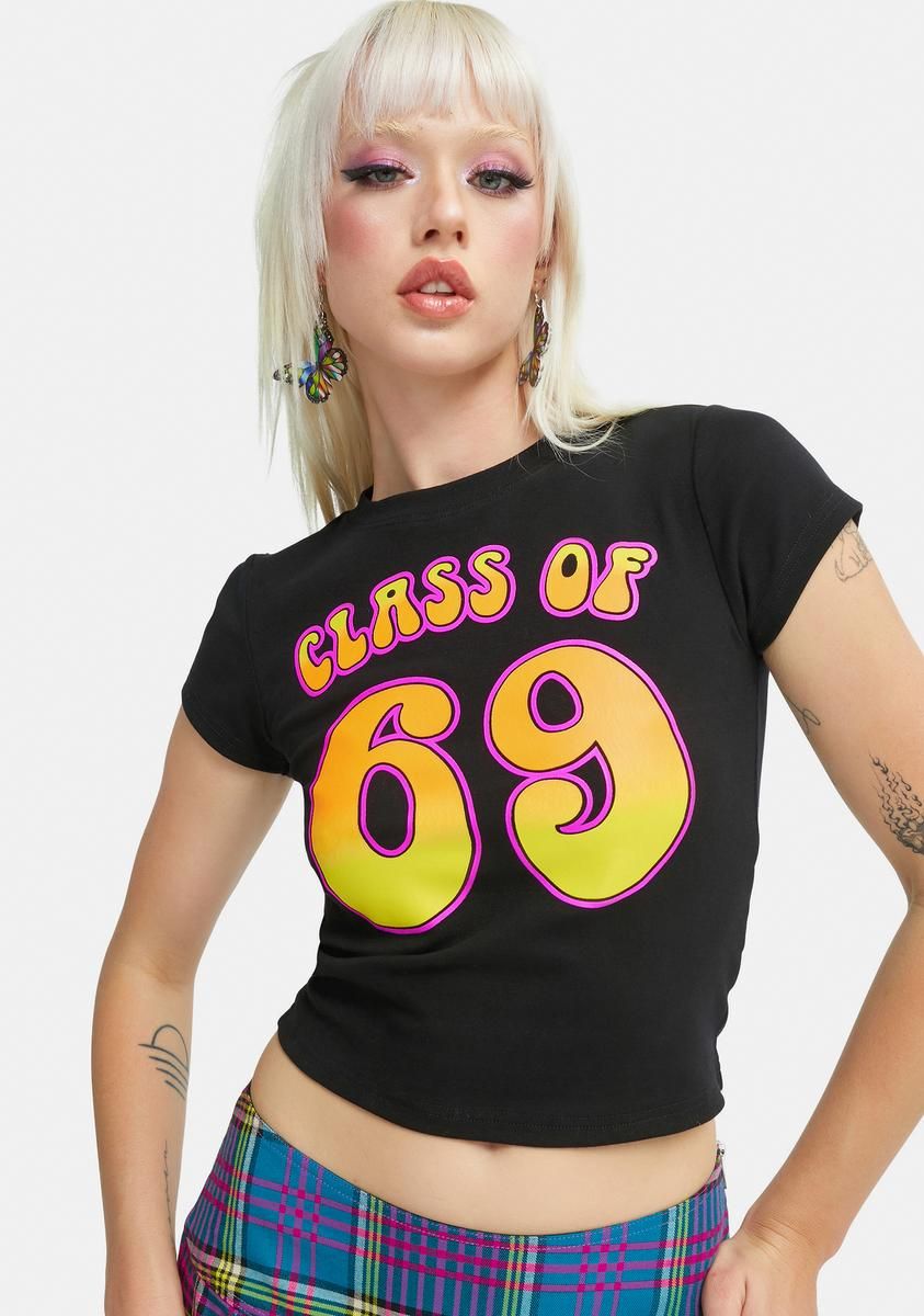 Old School Cool Baby Tee sold by Dolls Kill