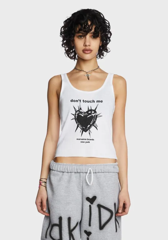 Urchin Heart Tank Top sold by Dolls Kill