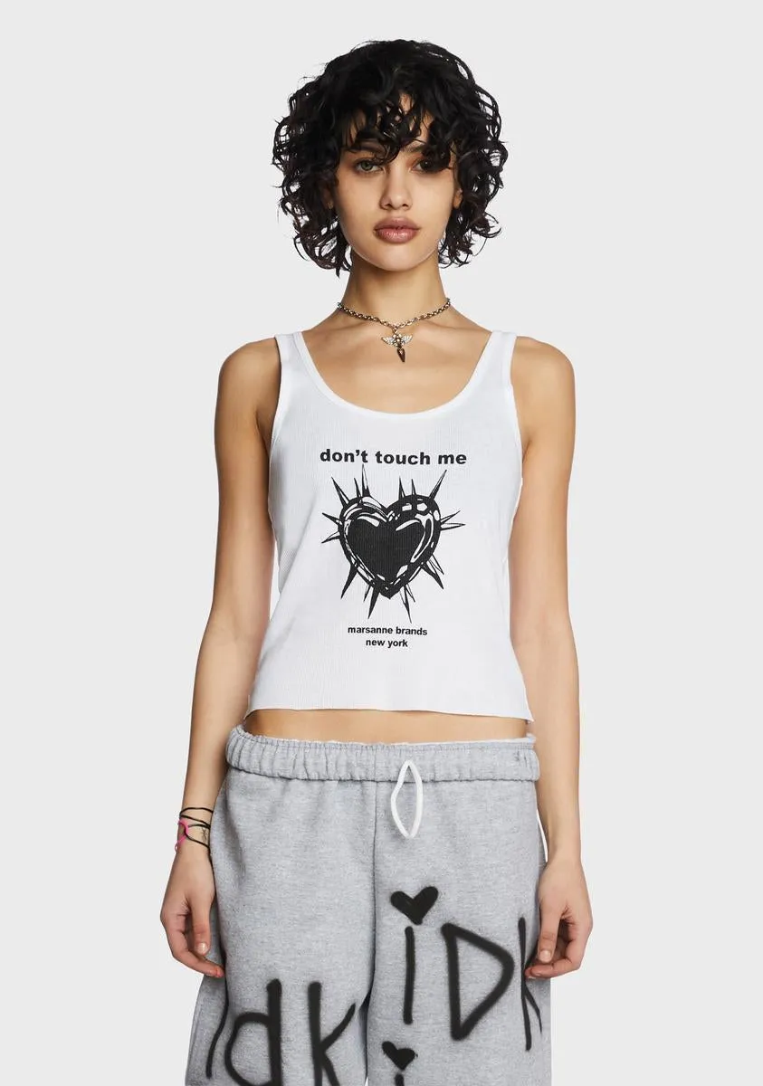 Urchin Heart Tank Top sold by Dolls Kill