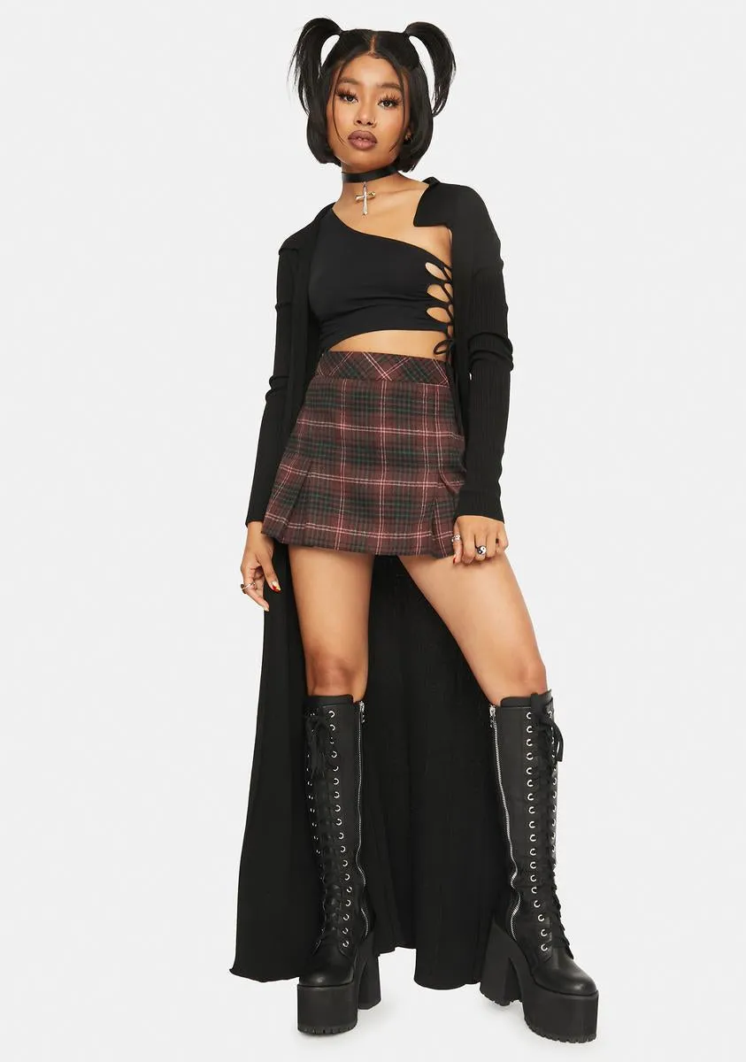 Nisma Lace-Up Top sold by Dolls Kill product image thumbnail 3