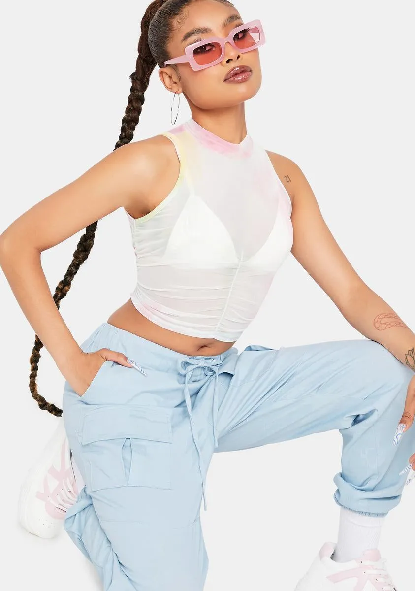 Sunrise Out Of Here Crop Tank sold by Dolls Kill product image thumbnail 2