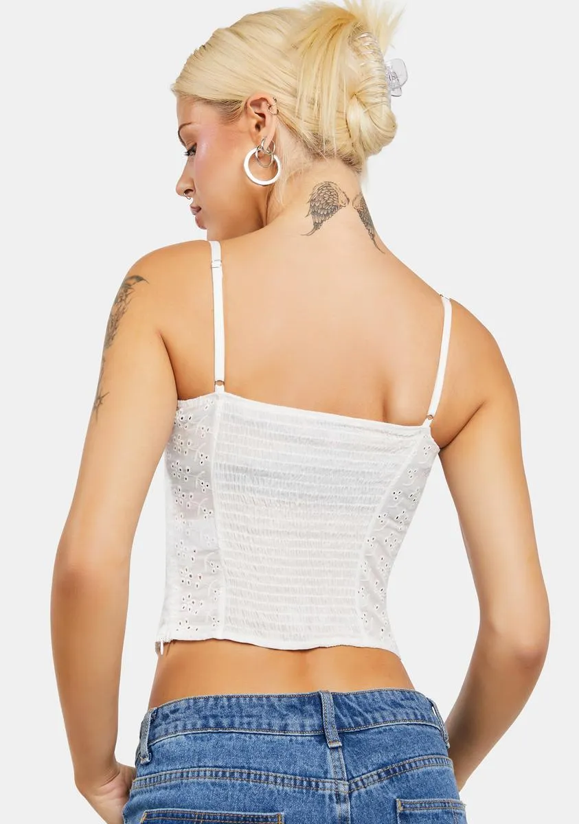 Tabi Cotton Lace Corset sold by Dolls Kill product image thumbnail 4