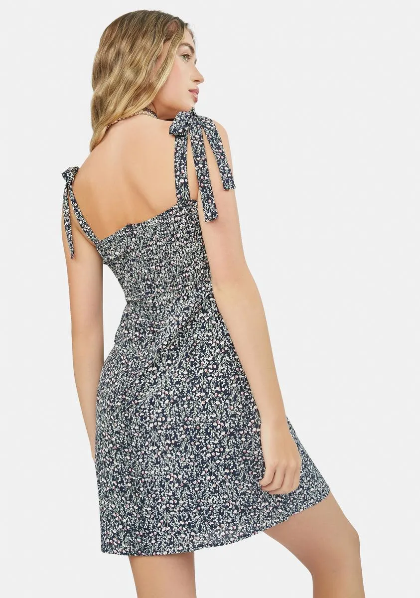 Sunshine In Spring Floral Sundress sold by Dolls Kill product image thumbnail 4