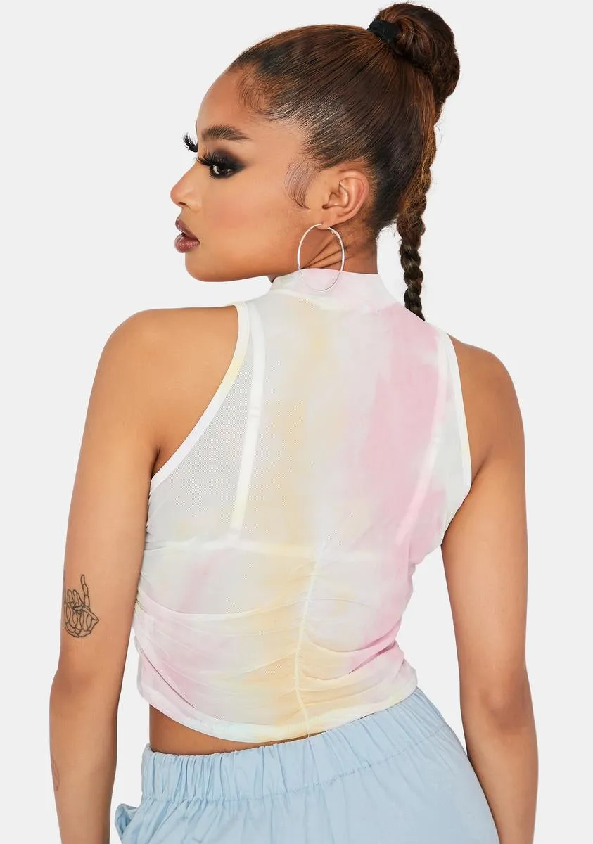 Sunrise Out Of Here Crop Tank sold by Dolls Kill product image thumbnail 4