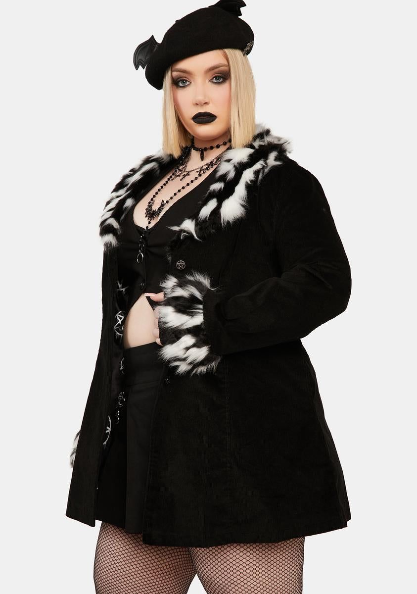 Plus Wicked Fashion Forward Fairy Corduroy Jacket sold by Dolls Kill product image thumbnail 2