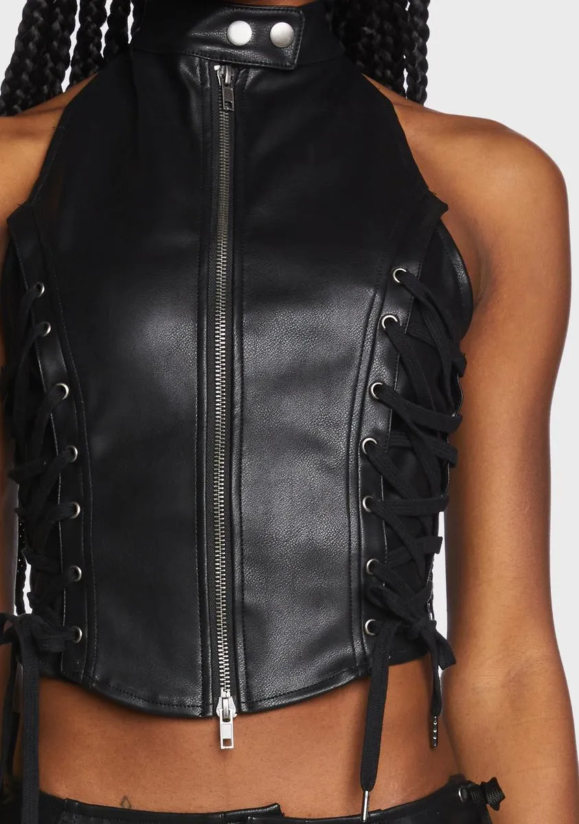 Symone Halter Top sold by Dolls Kill product image thumbnail 2