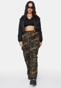 Plus Make No Mistake Wide Leg Pants sold by Dolls Kill