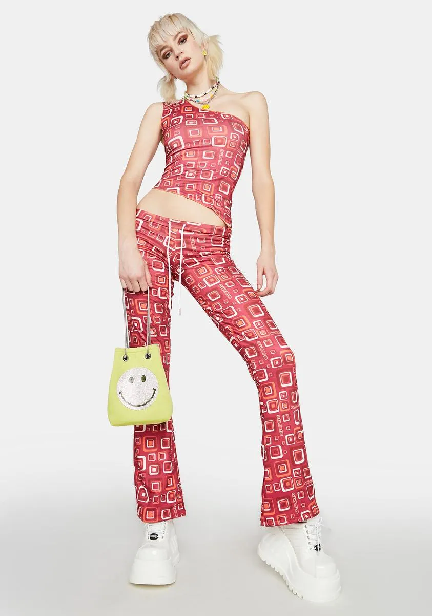 Lipstick Cubby One Shoulder Top sold by Dolls Kill product image thumbnail 3