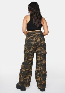 Plus Make No Mistake Wide Leg Pants sold by Dolls Kill