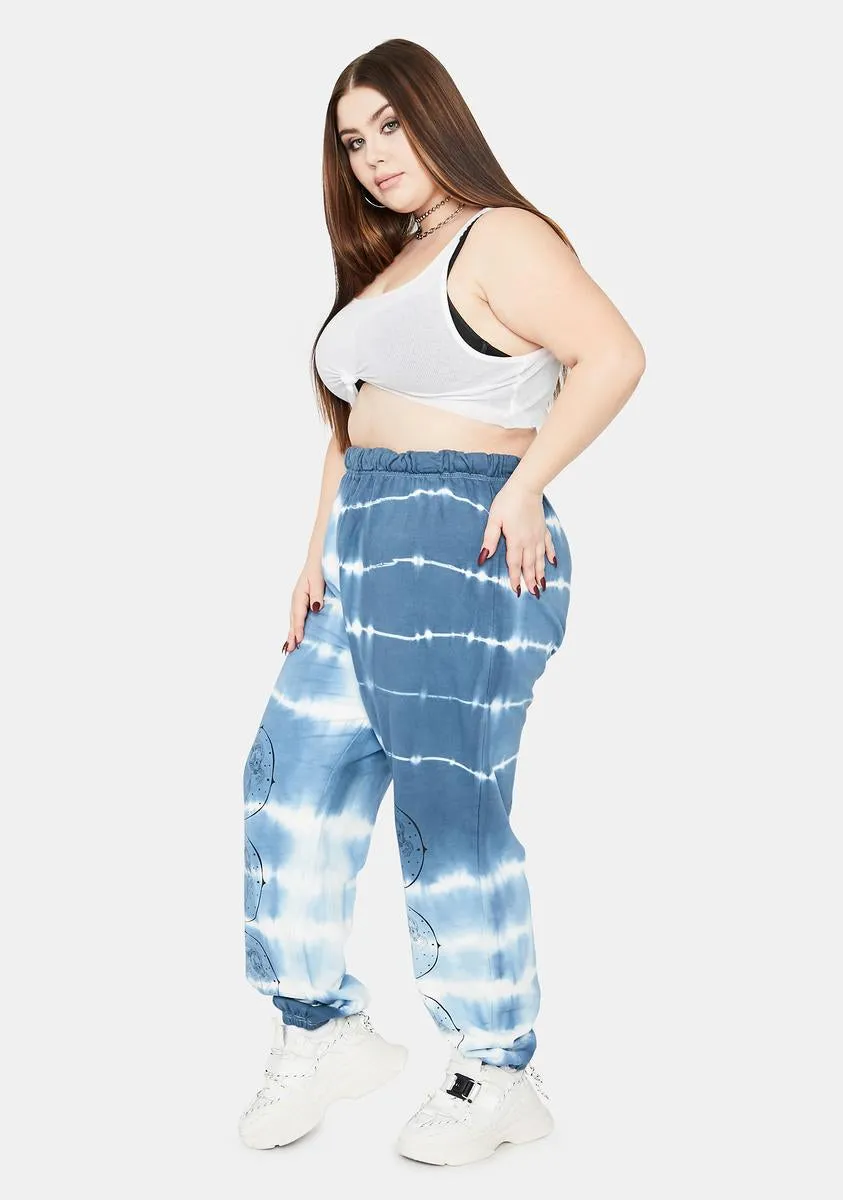 Plus Opera Lady Tie Dye Joggers sold by Dolls Kill product image thumbnail 2