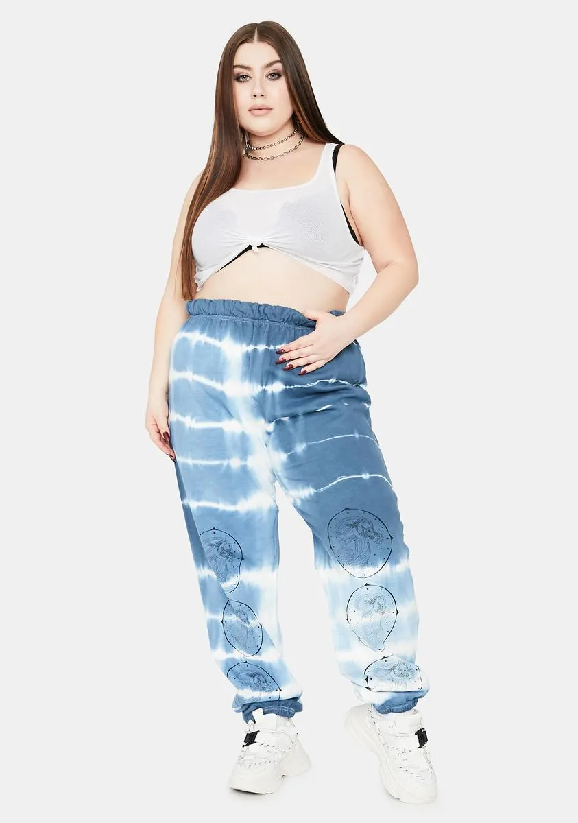 Plus Opera Lady Tie Dye Joggers sold by Dolls Kill product image thumbnail 3